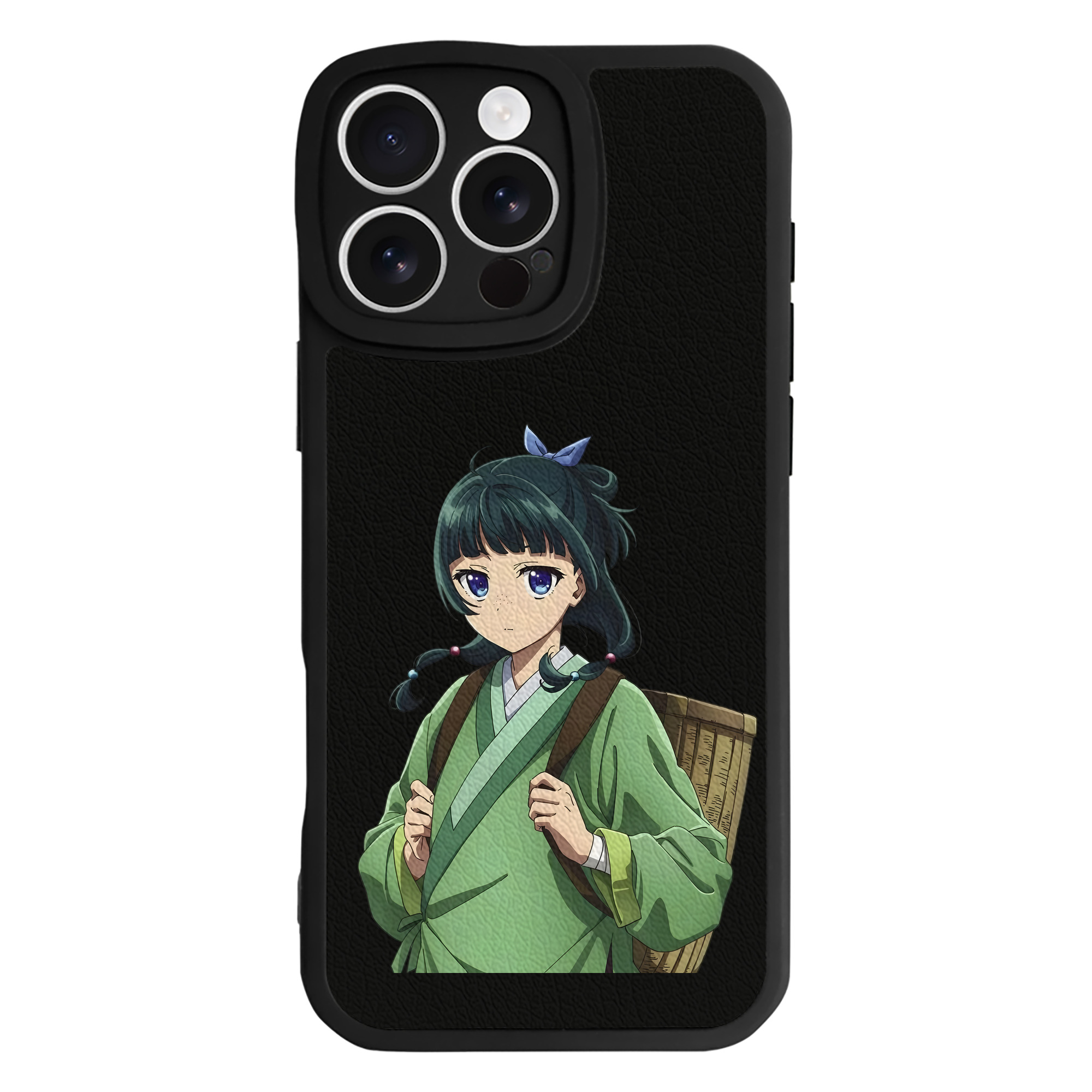 薬屋のひとりごと The Apothecary Diaries 【iPhone 16シリーズ対応】シリコンスマホケース（レザー調） 材質：シリコン